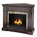Real Flame Bentley Wall Fireplace Indoor Ventless Corner Fireplaces 1700-Espresso-Corner