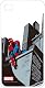 スパイダーマン iPhone4/4S クリアジャケット MV-17B