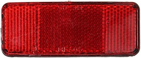 Bicycle Bike Safety Caution Warning Reflector Disc For Rear Pannier Racks Frame