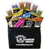 Buffalo Bills 1.75oz Beef Jerky 6-Pack Gift Cooler (filled with 12 assorted 1.75oz packs) - A Great Father's Day Gift