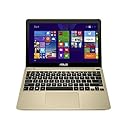 ASUS X205TA 11.6 Inch Laptop (Intel Atom, 2 GB, 32GB SSD, Gold) - Free Upgrade to Windows 10