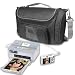 Protective Carrying Case for the Canon Selphy Photo Printer and Digital Camera Rebel XSi Canon PowerShot SX20IS*** Includes MousePad
