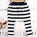 PanDaDa Baby Girls Striped Casual Pants Harem Pants Low Crotch Sweatpants Baggy