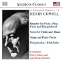 Henry Cowell: Instrumental, Chamber and Vocal Music, Vol. 1