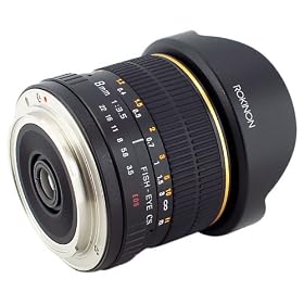 Click here to buy Rokinon FE8M-C 8mm F3.5 Fisheye Lens for Canon - Black by Rokinon.