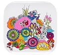 Paperchase Large Square Tray. Paradise Design