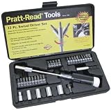 PRATT-READ CHROME VANADIUM 33 PIECE SWIVEL DRIVER SET