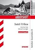 Produkt-Bild: Arbeitshefte Nordrhein-Westfahlen; Deutsch 10. Klasse, Zentrale Pr&uuml;fung 2012. Mensch und Natur / Recht und Gerechtigkeit. Realschule &middot; Gesamtschule EK