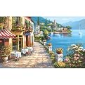 Cafe Wall Mural - 8'3"x13'8"