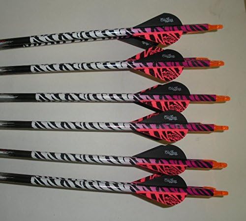 Gold Tip Expedition Hunter 5575/400 Carbon Arrows w/Blazer Vanes Pathfinder Wraps 1/2 Dz.