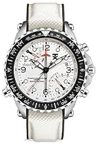 TX 730 Series Mens Fly-Back Chronograph - White Dial - White Leather Strap