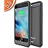 iPhone 6S Plus Battery Case - iPhone 6 Plus Battery Case, Trianium Atomic S iPhone 6/6s Plus Portable Charger Charging Case (5.5")[Black] - 4000mAh Battery Power Bank [MFI Apple Certified]