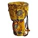 24 x 15 Djembe Drum Backpack - Adjustable Straps - Extra Padding and 2 Zippers - Gold Celestial Design