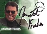 Jonathan Frakes Roswell certified autograph card