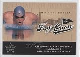 Michael Phelps Generic Cards (Football Card) 2004 Leaf Rookies and Stars Fans of the Game #FG2