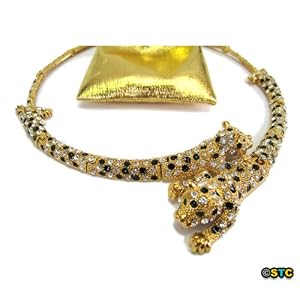 Deluxe Rhinestone Necklace  Earring Set (I) ~ Elegant Rh