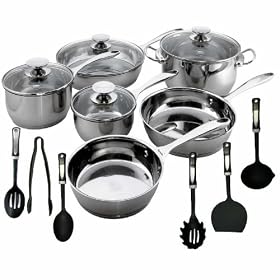 Berndes Cucinare 16 Piece Induction Cookware Set