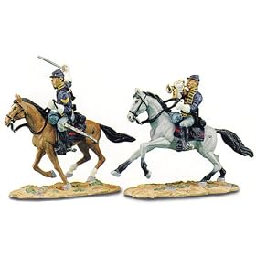 American Civil War - Union Bugler and Sergeant 17399