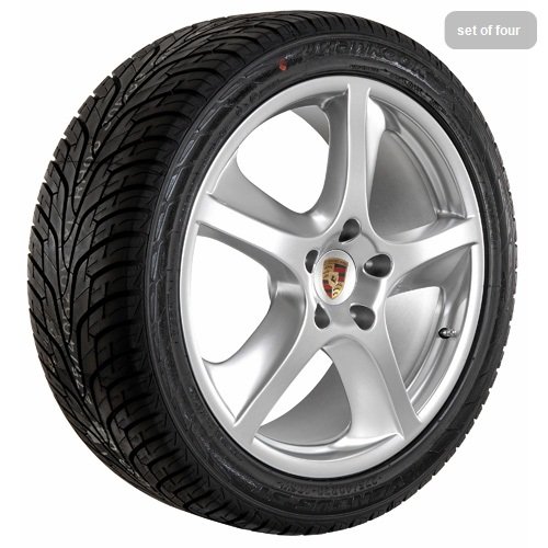 20 Inch Silver 125 Series Wheels Rims and Tires 