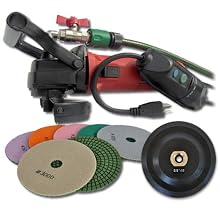 SECCO WVPOLSET 4-Inch Variable Speed Wet Polisher Kit