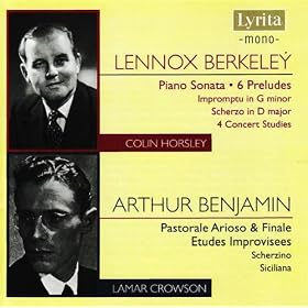 Lennox Berkeley & Arthur Benjamin: Piano Music