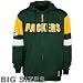 Green Bay Packers Green Big Sizes End Around Hoody Sweatshirt