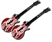 2 x Xbox 360 Guitar Hero Aerosmith Wireless Guitar Controllers