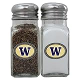 Review Bergamot  / Washington Huskies NCAA Logo Salt/Pepper Shaker Set