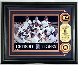MLB Detroit Tigers Team Force 24KT Gold Coin Photo Mint