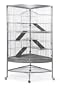 Prevue Hendryx 490 Pet Products Corner Ferret Cage, Black Hammertone