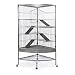 Prevue Hendryx 490 Pet Products Corner Ferret Cage, Black Hammertone