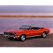 68 Chevy Camaro Ss Convertible Car Art Poster Print - 20" X 16"