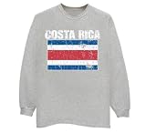 Costa Rica Soccer - Long Sleeve T-Shirt