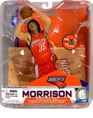 NBA Series 14: Charlotte Bobcats - Adam Morrison- Orange Jersey