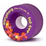 Orangatang Fat Free Purple Wheels 65mm