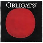 Pirastro Obligato 4/4 Size Violin Strings 4/4 Size Set with Gold E Ball End