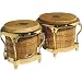 Latin Percussion LP793X Giovanni Galaxy Series Bongos, Chrome
