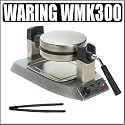 Waring Pro WMK300 (Brushed Stainless) Belgian Waffle Maker Bundle