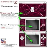 Abstract 01 Pink WraptorSkinz Skin kit fits Nintendo DS Lite (DS LITE NOT INCLUDED)