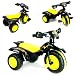 Black and Yellow Kids 3 Wheel Mini Motorbike TriCycle