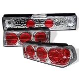 88-91 Honda CRX Euro Taillights - Chrome 