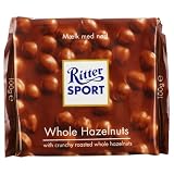 Ritter Sport Milk Chocolate with Hazelnuts 100g - Each
