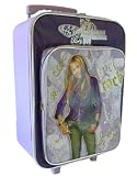 Hannah Montana Girls Rock Lavender Rolling Luggage Suitcase