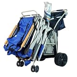 Wonder Wheeler Beach Cart - Easy Roll Ultra Wide Wheels