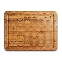 Proteak Teak Cutting Board Rectangle 16-by-12-by-2-Inch with Juice Canal, End Grain
