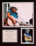 Alan Jackson Picture Plaque Framed