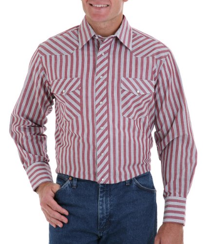 Wrangler Men's Assorted Long Sleeve Western Shirt Big