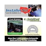 InstallerNet Satellite Radio with FM Mod eInstallCard (Delivered via Email)