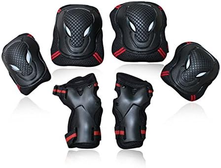 Witdeals 6pcs/set Kneecap Elbow Hand Guard Protector for 2 Wheel Electric Scooter Skateboard