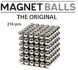 Puzzle 3D - 216 billes aimantées - Edition originale